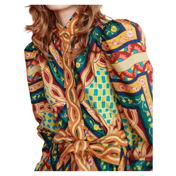 NEW CELIA B castano dress in multi color - Picture 3 of 3